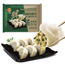 正大食品荠菜猪肉水饺1380g*2袋（共120只） 39.9元 - 86线报