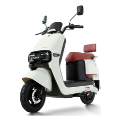 立马电动车72KM续航电动摩托车铅酸电池NFC智能淡雾灰白20Ah72V 1472.63元 - 86线报