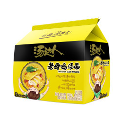 统一汤达人方便面老母鸡汤面108g*5袋五合一泡面夜宵速食 14.9元 - 线报酷