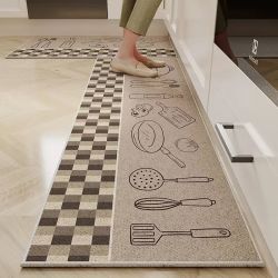 KAYE SJR-棕色烹饪大师家用厨房地垫50x80cm 16.9元 - 86线报