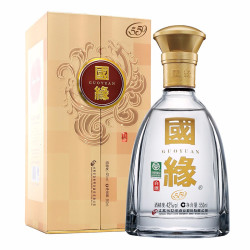 今世缘国缘对开浓香型白酒42度500ml单瓶装 239.6元 - 86线报