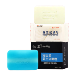 红卫羊脂皂硫磺皂120g+火山泥120g香皂洗脸洗澡沐浴肥皂抑菌洗手皂 19.9元 - 86线报