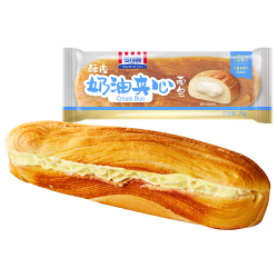 MANKATTAN酥皮夹心面包奶油75g*2 9.9元 - 86线报