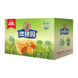 徐福记整箱沙琪玛2500g蛋黄鸡蛋混合口味糕点点心休闲零食小吃早餐沙琪玛礼箱装535g 12.8元 - 86线报
