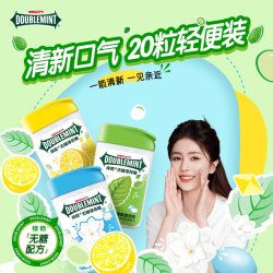 绿箭无糖薄荷糖48g 4瓶装茉莉花味清爽薄荷味*4盒 14.9元 - 86线报