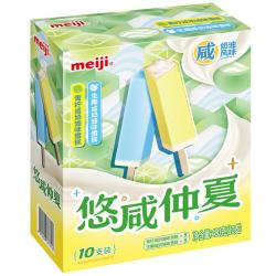 明治青柠咸奶油味雪糕、生椰咸奶油味雪糕48g*10支 71.92元 - 86线报