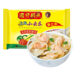 湾仔码头上汤小云吞玉米蔬菜猪肉味75只600g 28.52元 - 86线报