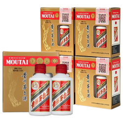 茅台飞天酱香型白酒53度50ml*2*5总500ml礼盒装 1489元 - 线报酷 茅台飞天酱香型白酒53度50ml*2*5总500ml礼盒装 1489元 - 线报酷