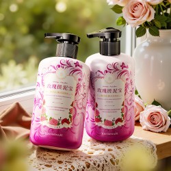 初律玫瑰花海盐牛奶香氛去角质搓泥宝啫喱500ml/瓶 10.9元 - 86线报