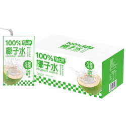 颜小萌椰子水饮料250ml*10盒装 19.9元 - 86线报