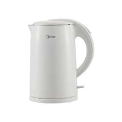 美的MK-H517E3 304不锈钢1.7L白色电热水壶 59元 - 86线报