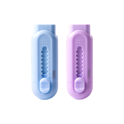 得力VP400推拉橡皮擦奶芋紫+远洋蓝2块装 3.82元 - 86线报