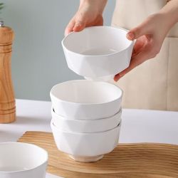 家用4.5英寸白色钻石碗10只 10.98元 - 86线报