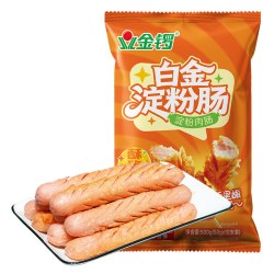 金锣白金淀粉肉肠50g*10支 4.8元 - 折送网