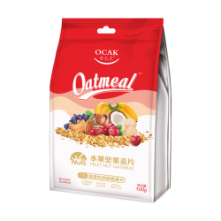 欧扎克多种水果坚果燕麦片100克麦果脆系列早餐搭配烘焙麦片酸奶果粒口 19.9元 - 86线报