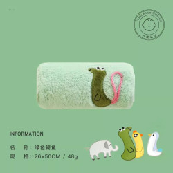 SANLI儿童毛巾纯棉洗脸幼儿园全棉卡通可爱洗澡家用方巾吸水洗脸巾绿色鳄1条 6.57元 - 美泡泡 SANLI儿童毛巾纯棉洗脸幼儿园全棉卡通可爱洗澡家用方巾吸水洗脸巾绿色鳄1条 6.57元 - 美泡泡