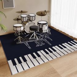 KAYE架子鼓专用地毯客厅隔音减震地垫加厚吸音防滑脚垫60X120cm 19元 - 线报酷 KAYE架子鼓专用地毯客厅隔音减震地垫加厚吸音防滑脚垫60X120cm 19元 - 线报酷