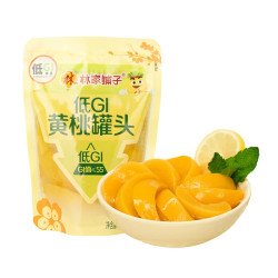 林家铺子低GI黄桃罐头水果罐头健身控糖开袋即食180g*5袋 19.9元 - 86线报