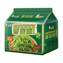 白象香菜面香辣牛肉110.7g*5袋 10.8元 - 线报酷