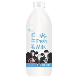 天润新疆产地鲜牛乳3.8g巴氏杀菌鲜奶家庭生鲜装950ml*1瓶 11.9元 - 线报酷