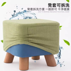 实木小凳子门口换鞋凳客厅坐墩茶几沙发脚凳板凳矮凳方凳结实耐用 13.14元 - 86线报