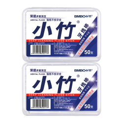 BMBO牙线棒牙签超细便携式2盒100支 3.29元，小竹牙线棒牙签便携装2盒100支 3.29元 - 86线报