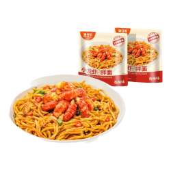 湾仔岛非油炸小龙虾风味拌面205g*4袋 14.9元 - 线报酷 湾仔岛非油炸小龙虾风味拌面205g*4袋 14.9元 - 线报酷