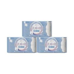 纳可卫生巾乳木果氧肤棉超长夜用420mm/24片装姨妈巾 17.9元 - 86线报