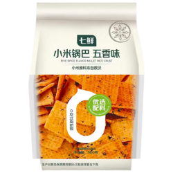 七鲜小米锅巴五香味500g 14.9元 - 线报酷