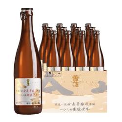 雪花啤酒小棕瓶精酿啤酒全麦芽酿造418ml*12瓶整箱装 50.11元 - 86线报