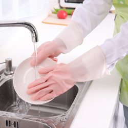 嘉嘉爱洗碗手套女厨房橡胶乳胶耐用洗衣服防水塑胶胶皮家务刷碗 1.98元 - 86线报