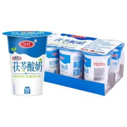 三元茯苓凝固型酸奶原味酸牛奶150g*8 16.9元 - 86线报