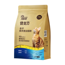 醇粹猫粮优丝力美毛全价鲜肉冻干进口挪威鱼油成猫幼猫通用粮30g 0.1元 - 86线报
