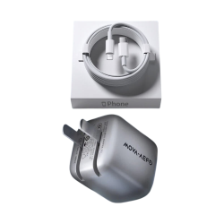 MOVA 45W氮化镓快充套装 星光银 PD线2.0m 充电器 6.66元 - 线报酷 MOVA 45W氮化镓快充套装 星光银 PD线2.0m 充电器 6.66元 - 线报酷