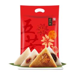 五芳斋3味6粽真空五芳风味粽2袋 19.9元 - 86线报