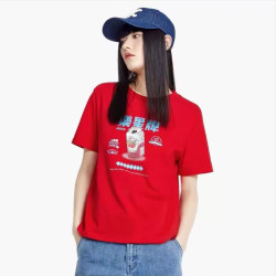A21 女士宽松显瘦圆领T恤 F452231092 - 86线报