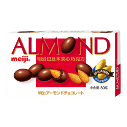 明治巴旦木夹心巧克力80g 16.2元 - 86线报