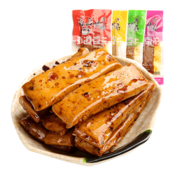 张飞劲道豆干麻辣豆腐干休闲零食独立小包装四川成都小吃商超同款劲道豆干四味混装 11.02元 - 86线报