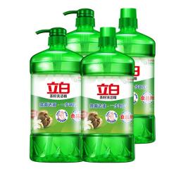 立白洗洁精家用天然茶籽洗洁精轻松去油健康除菌1kg*4瓶 22.8元 - 86线报