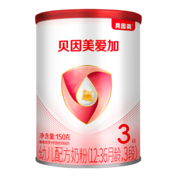 贝因美爱加系列幼儿奶粉国产版3段150g 16.88元 - 86线报