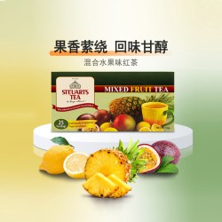 Steuarts Tea斯里兰卡锡兰红茶混合水果茶包 4件 17.6元 - 86线报 Steuarts Tea斯里兰卡锡兰红茶混合水果茶包 4件 17.6元 - 86线报