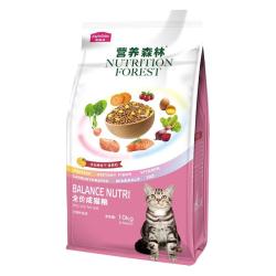 营养森林全价营养猫粮20斤 126.63元 - 86线报