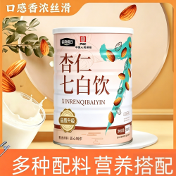 耶派杏仁七白饮罐装500g 12.9元 - 清风线报