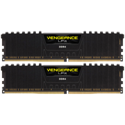 美商海盗船 复仇者LPX系列 DDR4 3600MHz 台式机内存 马甲条 黑色 32GB - 86线报