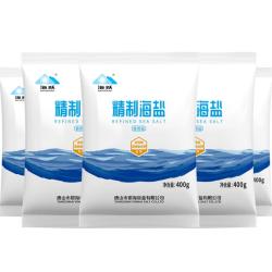 海跃精制海盐400g日晒海盐无抗结剂食用盐银海未加碘海盐400g*7袋 6.9元 - 86线报