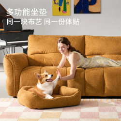 乐至宝宠物友好绒布电动功能沙发 7370.02元 - 线报酷