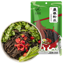京荟堂蕨根粉丝200g粉条凉拌酸辣粉火锅食材南北干货 1.9元 - 86线报