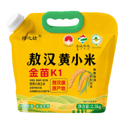 绿之坊内蒙古赤峰敖汉黄小米新米原产地农家现磨现发粗粮杂粮小米粥5斤敖汉黄小米5斤*1袋 17.9元 - 86线报