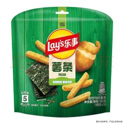 乐事薯条海苔味18g*5包 3.72元 - 86线报