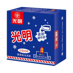 光明牌白雪冰砖115g*8块经典中砖奶砖香草味冰淇淋 56.6元 - 86线报